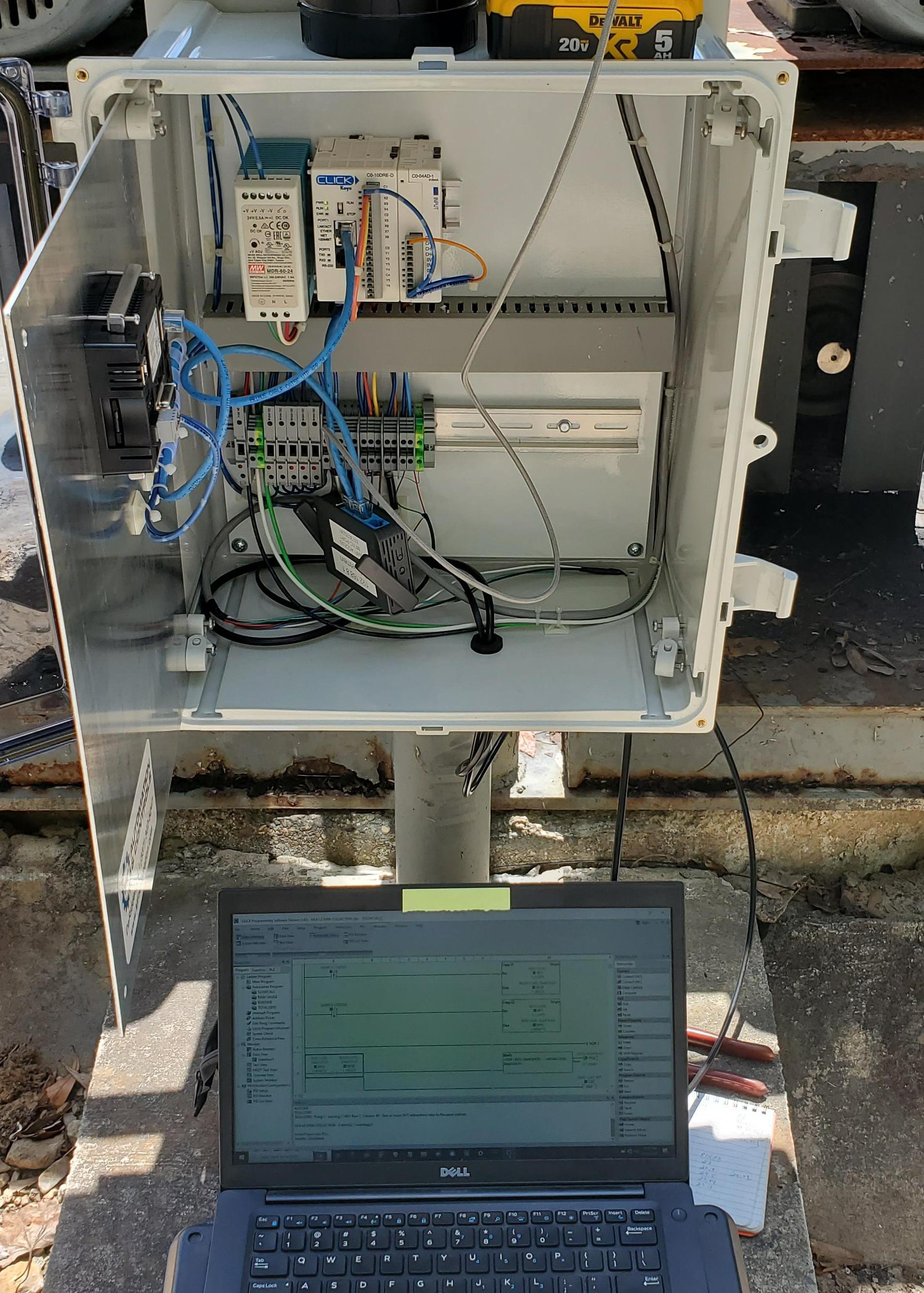 plc control cabinet